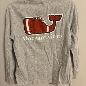 Vineyard Vines Heather Gray Cotton Shirt